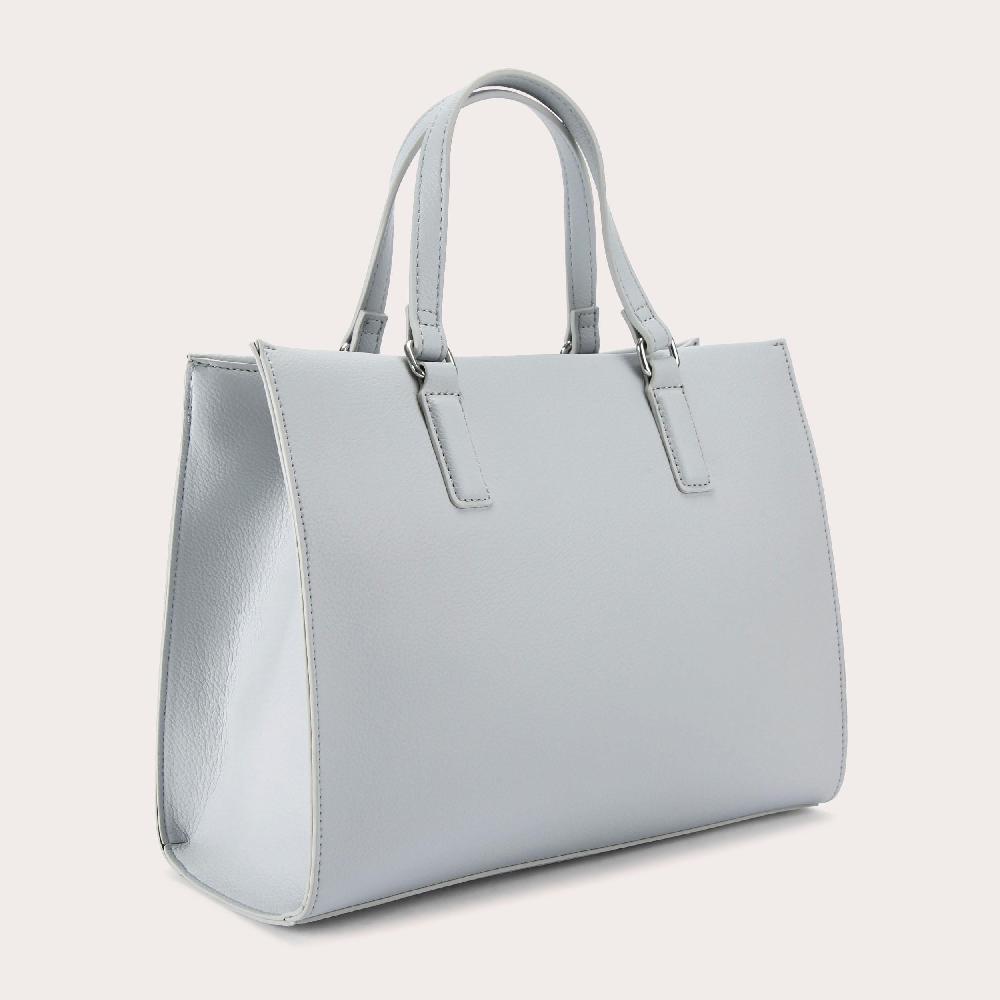 Carvela FRAME MIDI TOTE Pale Blue Tote Bag By CARVELA