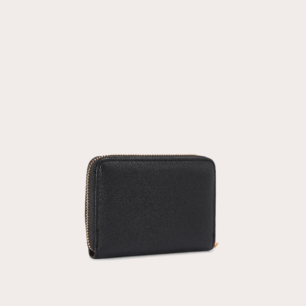 Carvela FRAME MINI PURSE Black Zip Around Purse By CARVELA