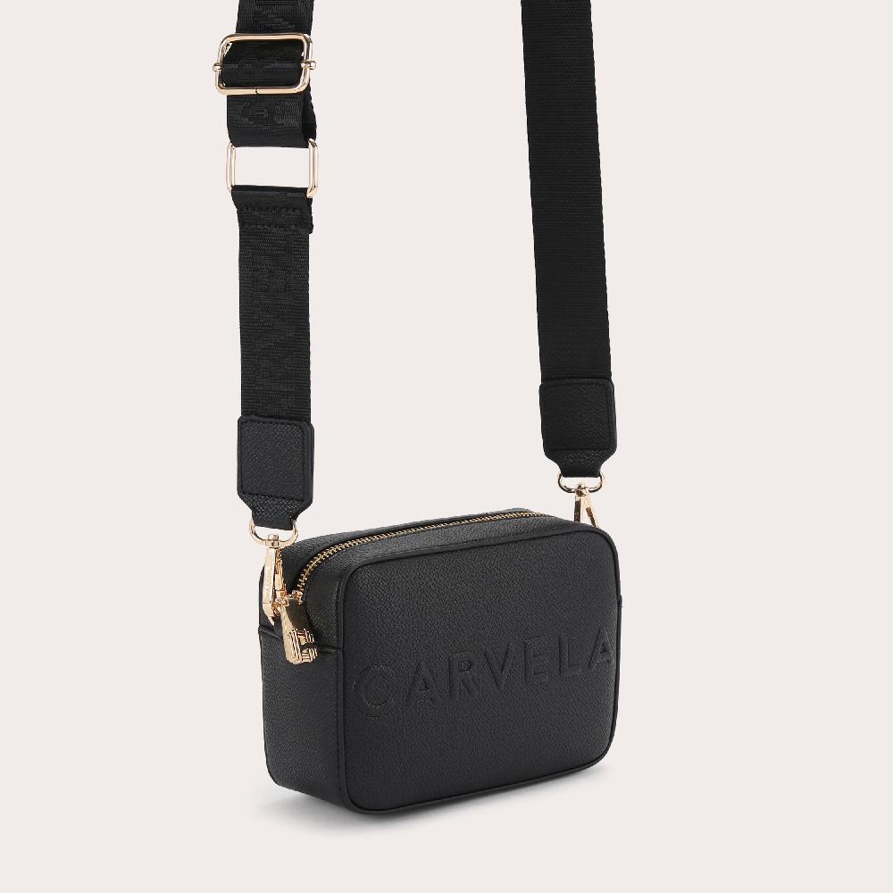 Carvela FRAME MINI X BODY Black Cross Body Bag By CARVELA