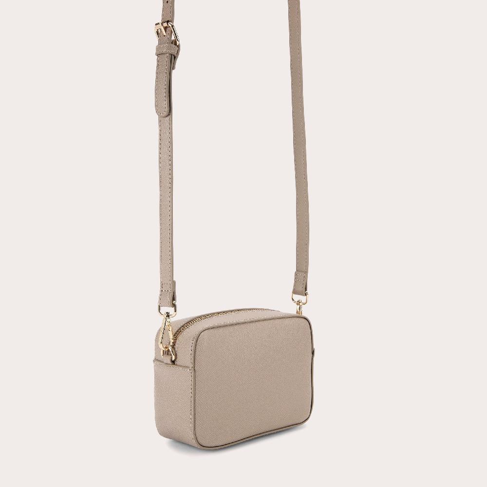 Carvela FRAME MINI X BODY Taupe Cross Body Bag By CARVELA