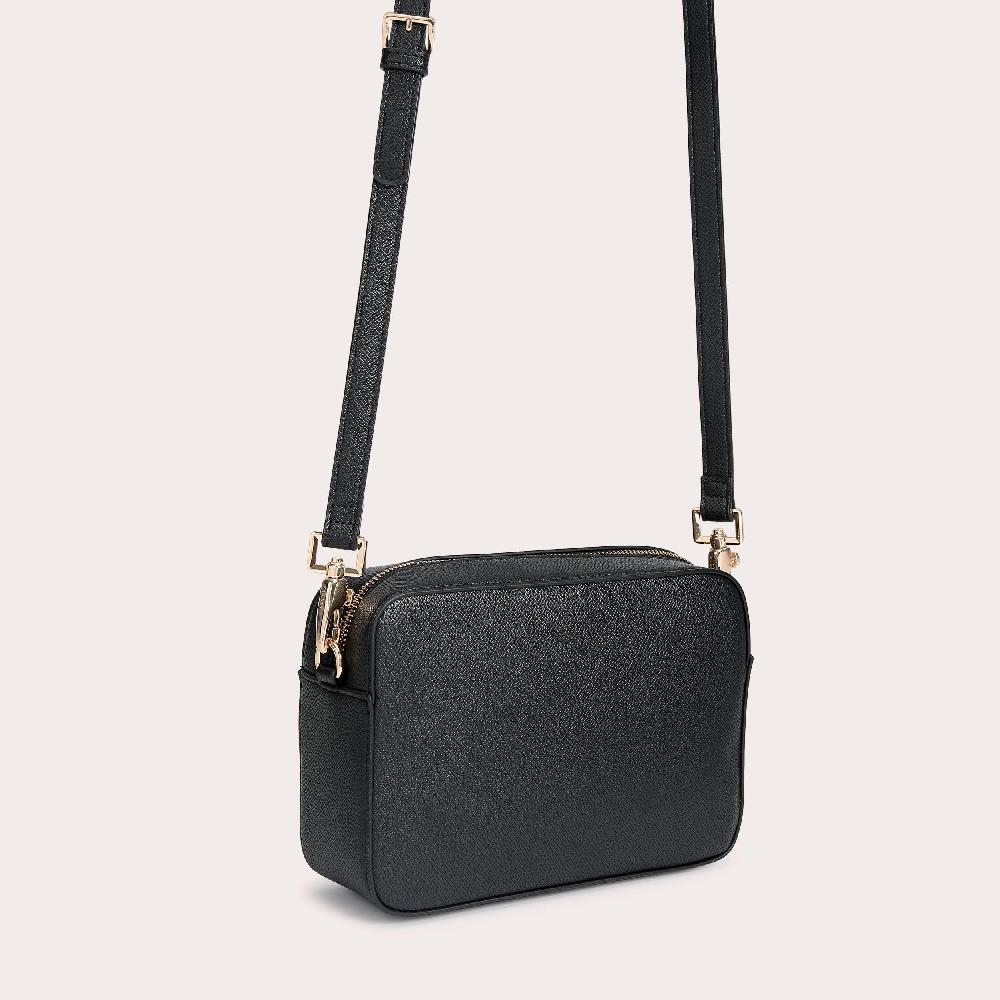 Carvela FRAME X BODY Black Structured Cross Body Bag By CARVELA