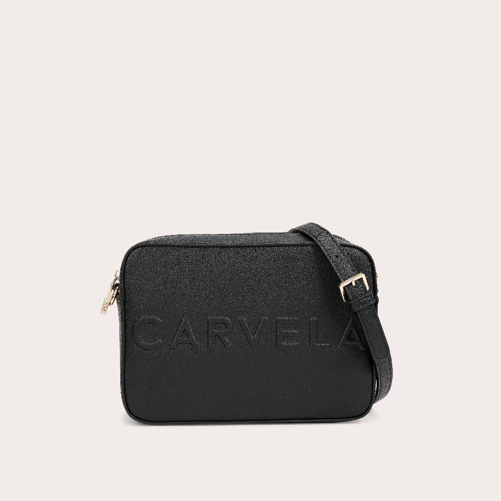 carvela FRAME X BODY Black Structured Cross Body Bag by CARVELA