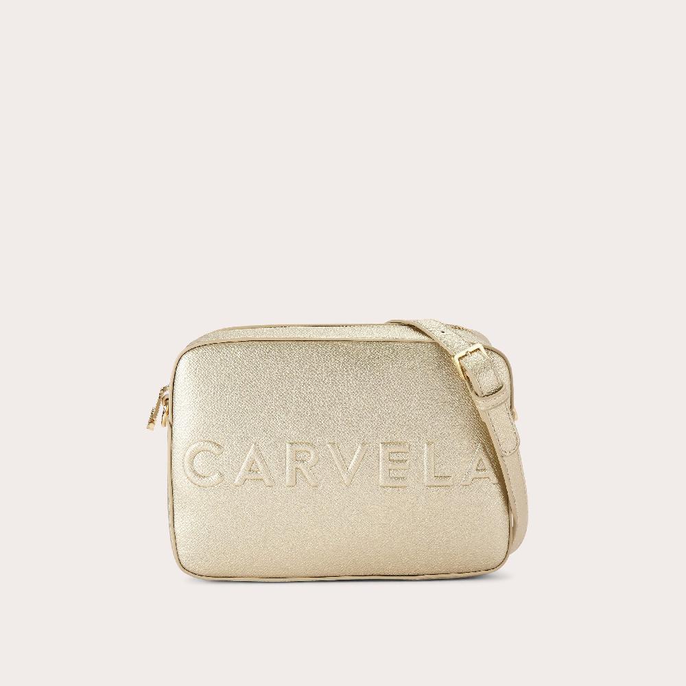 carvela FRAME X BODY Gold Metallic Cross Body by CARVELA