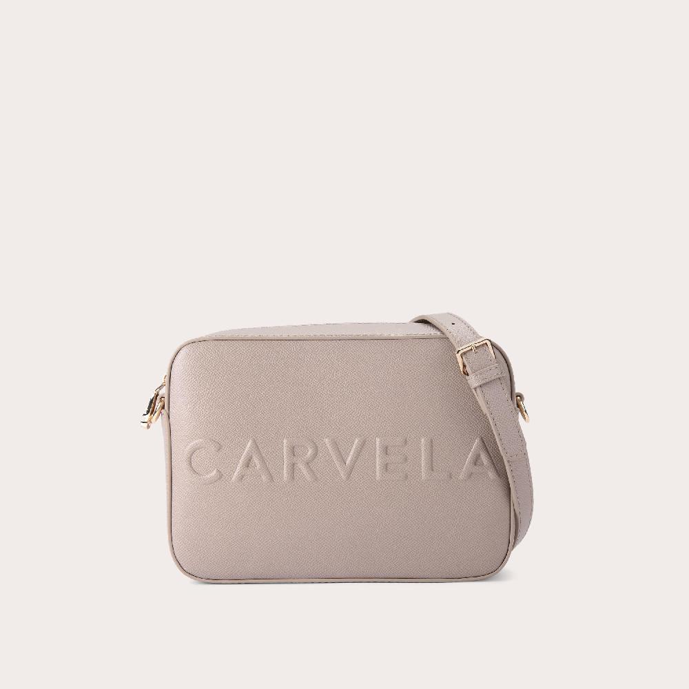 carvela FRAME X BODY Taupe Cross Body Bag by CARVELA