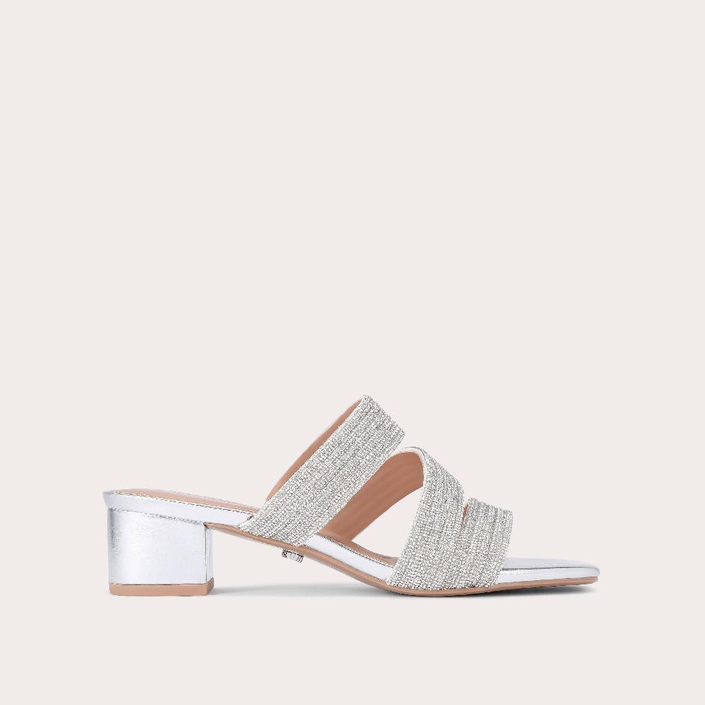 carvela GALA BLOCK MULE JEWEL Block Heeled Sandal by CARVELA