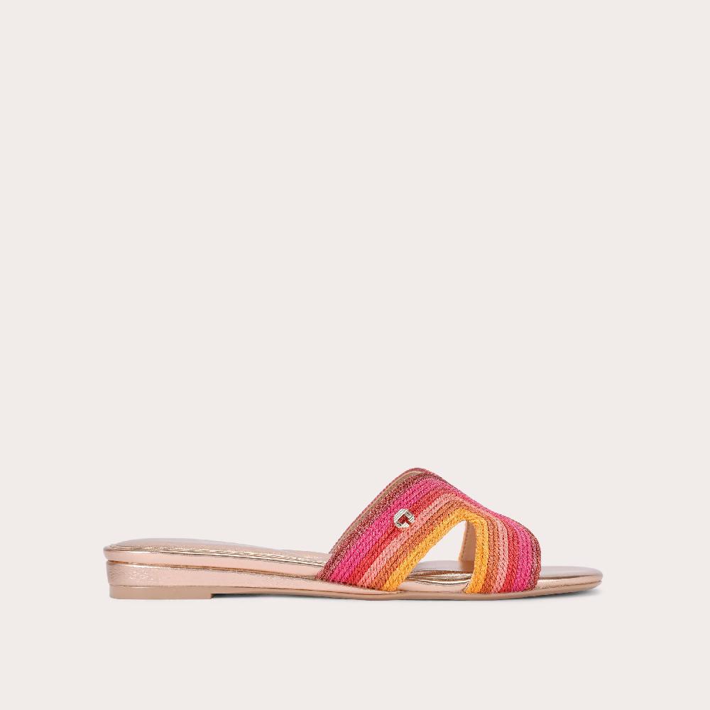 carvela GALA MULE Pink Sunset Slip On Sandal by CARVELA
