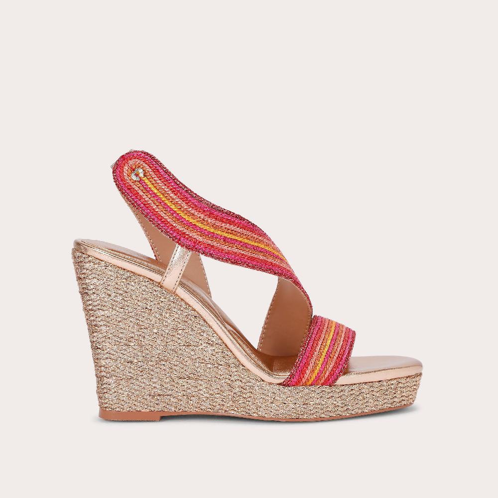 carvela GALA WEDGE 110 Wedge Fuchsia Heel by CARVELA