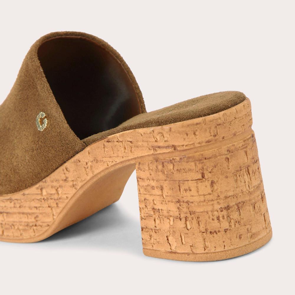 Carvela GENOVA Brown Suede Platform Heel By CARVELA