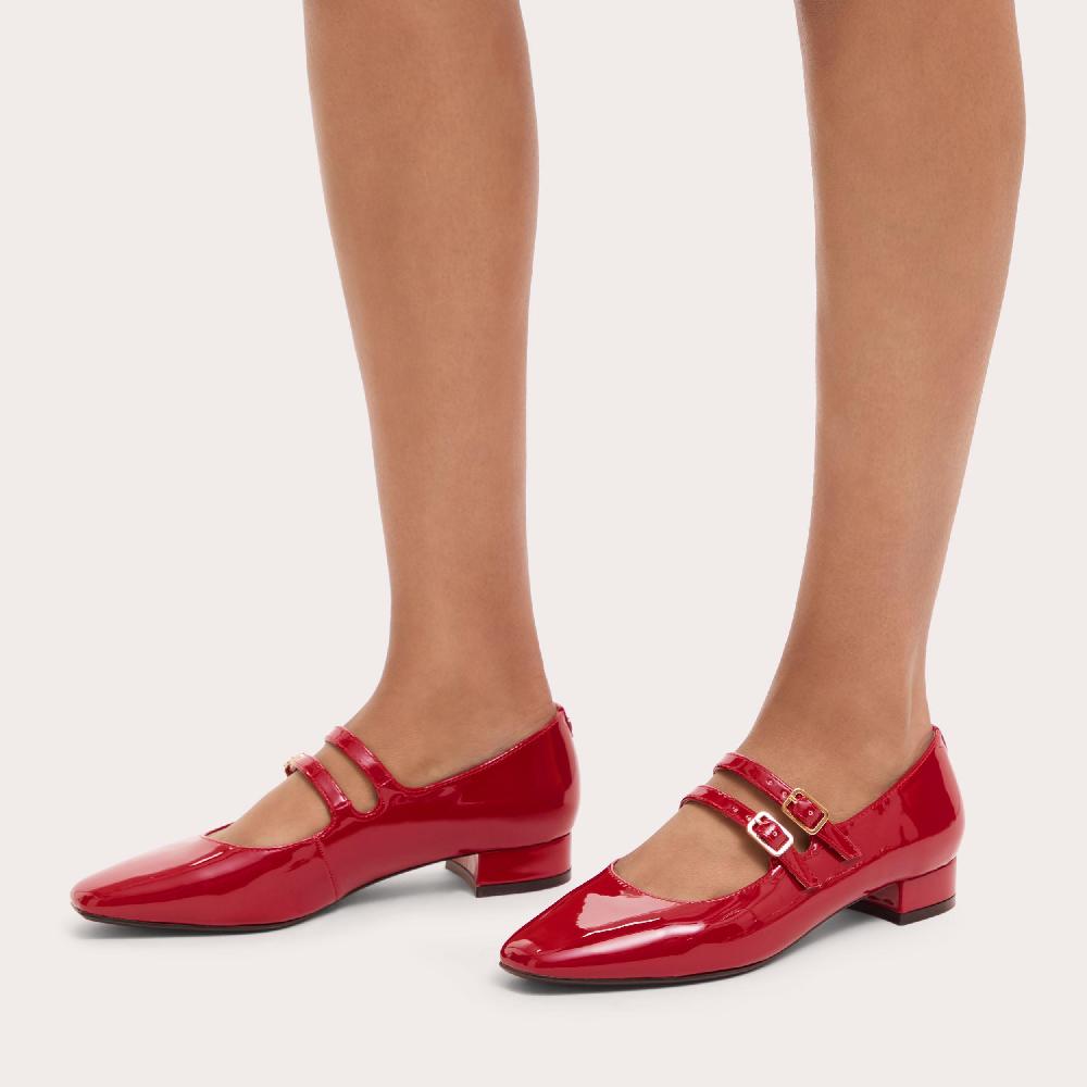 Carvela HARPER LOW Wine Patent Mary Jane Shoe By CARVELA