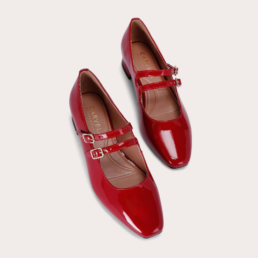 Carvela HARPER LOW Wine Patent Mary Jane Shoe By CARVELA