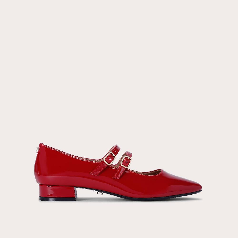 carvela HARPER LOW Wine Patent Mary Jane Shoe by CARVELA