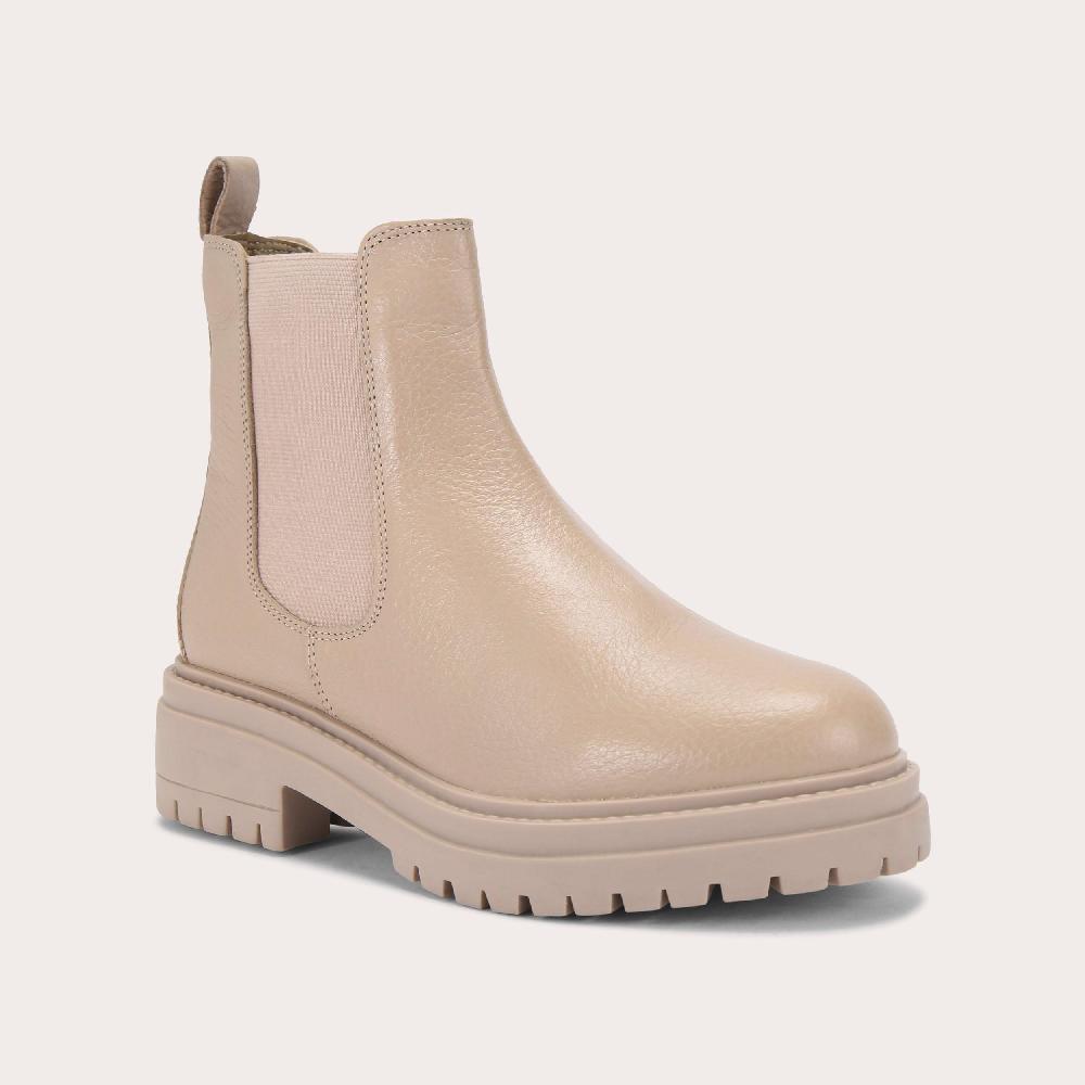 Carvela HEADWAY Blush Leather Ankle Boot By CARVELA