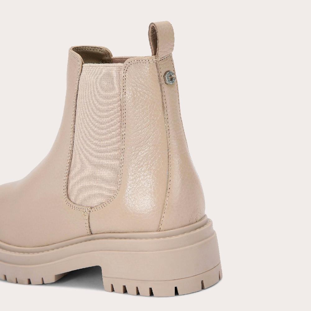 Carvela HEADWAY Blush Leather Ankle Boot By CARVELA