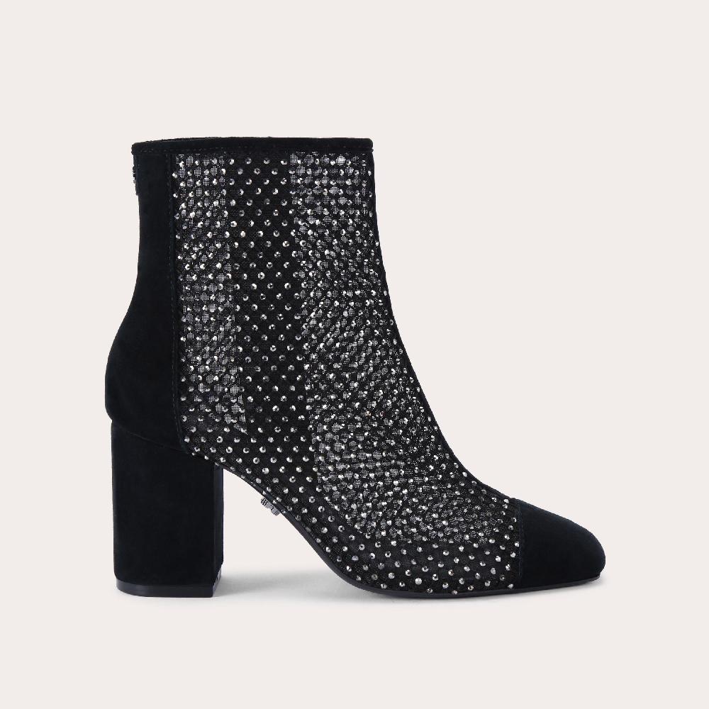 carvela HOTSOX ANKLE BLOCK Crystal Ankle Boot by CARVELA