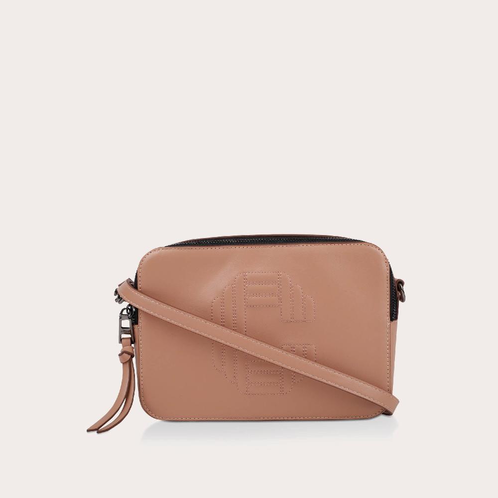 carvela ICON X BODY Blush Embossed Cross Body Bag by CARVELA