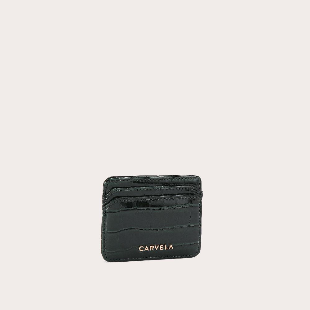 Carvela JESSICA CARD HOLDER Dark Green Card Holder By CARVELA