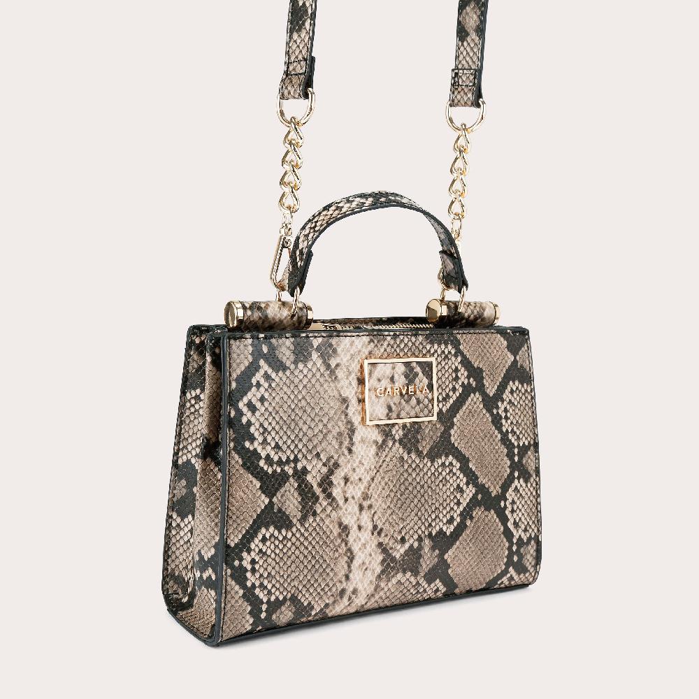Carvela JESSICA MINI TOTE 2 Snake Print Mini Tote Bag By CARVELA