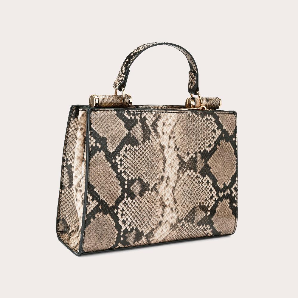 Carvela JESSICA MINI TOTE 2 Snake Print Mini Tote Bag By CARVELA