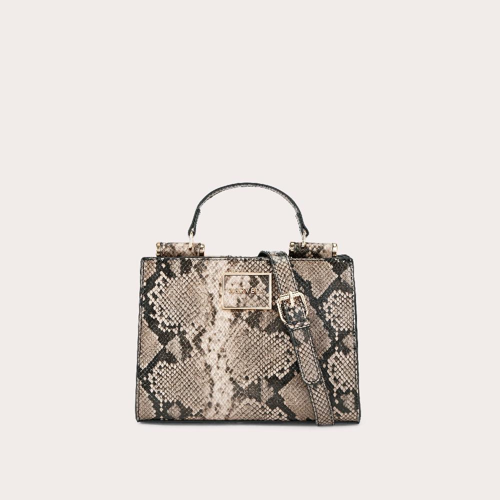 carvela JESSICA MINI TOTE 2 Snake Print Mini Tote Bag by CARVELA