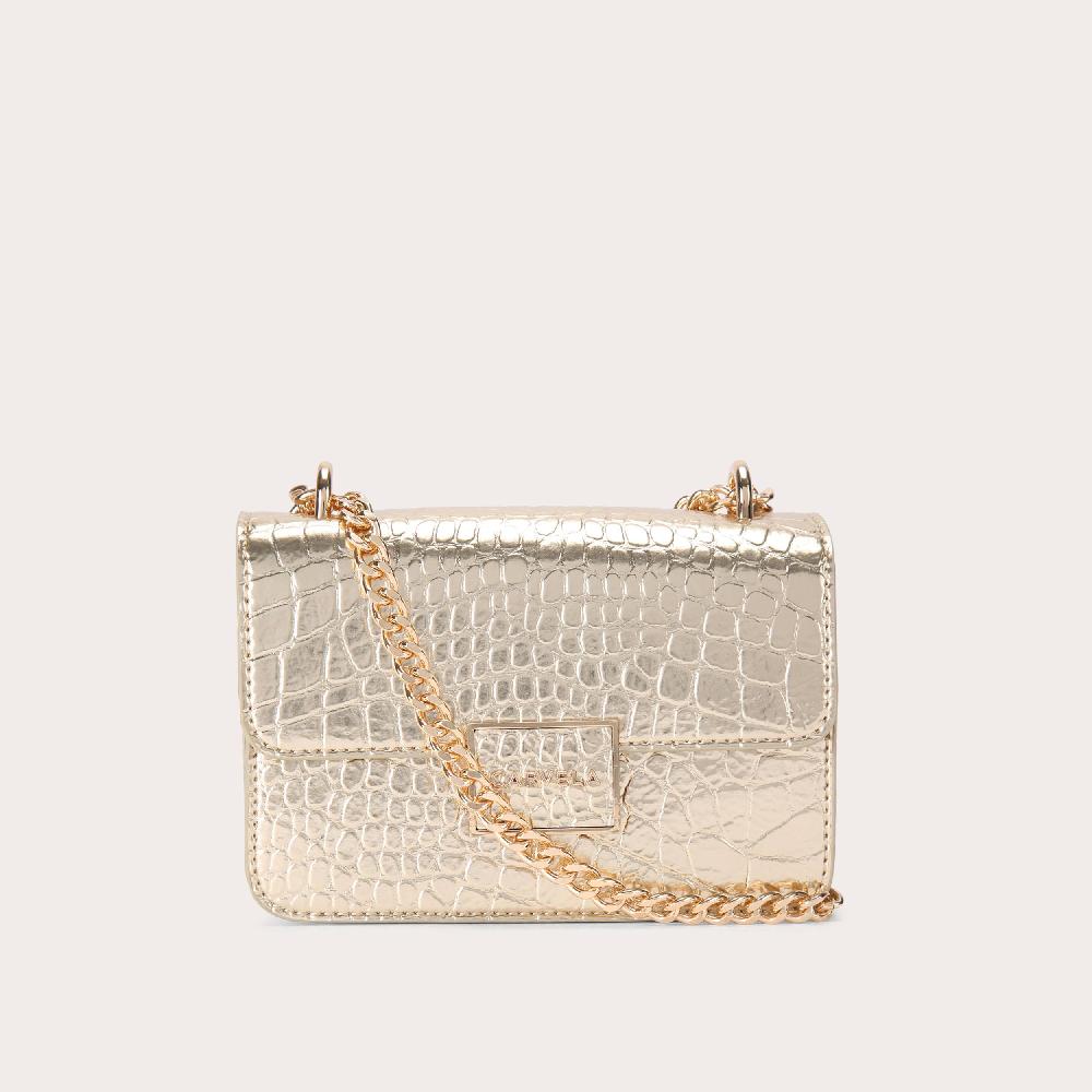 carvela JESSICA SHOULDER BAG Gold Shoulder Bag by CARVELA