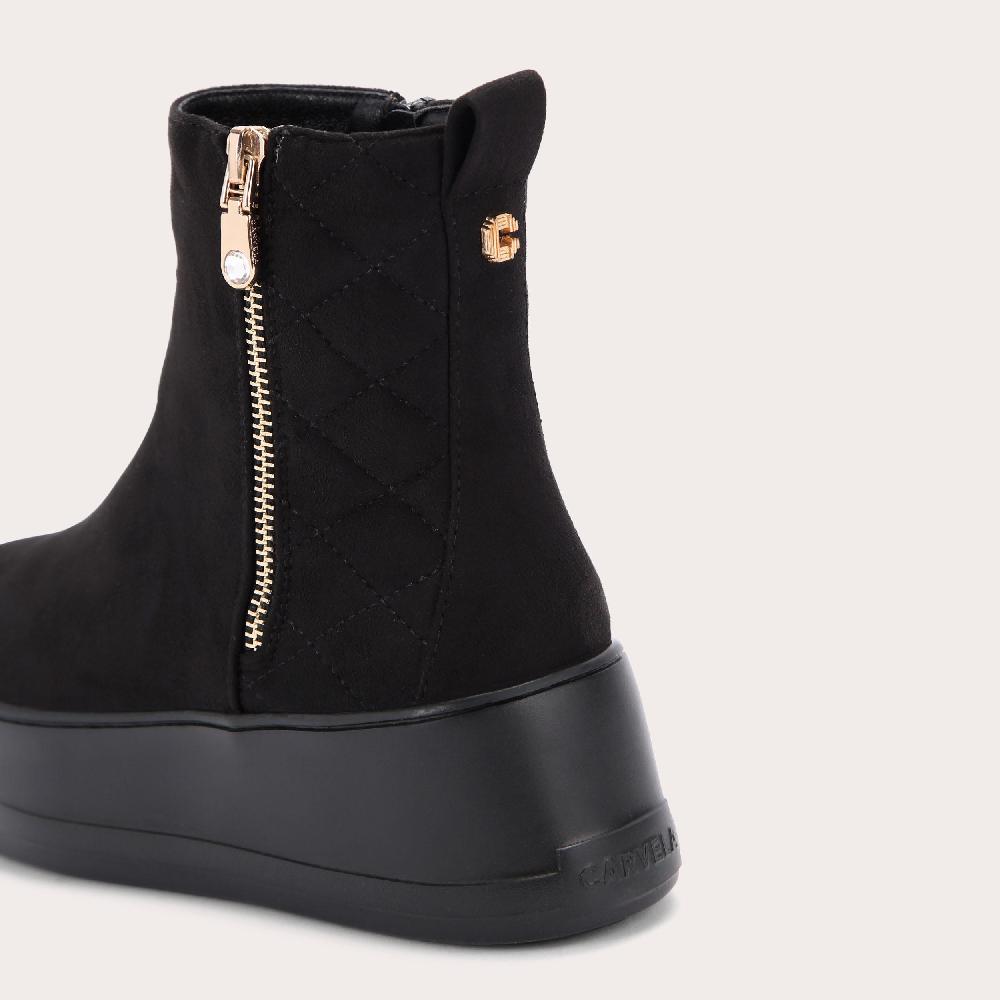 Carvela JIVE CHELSEA BOOT Black Microsuede Ankle Boots By CARVELA