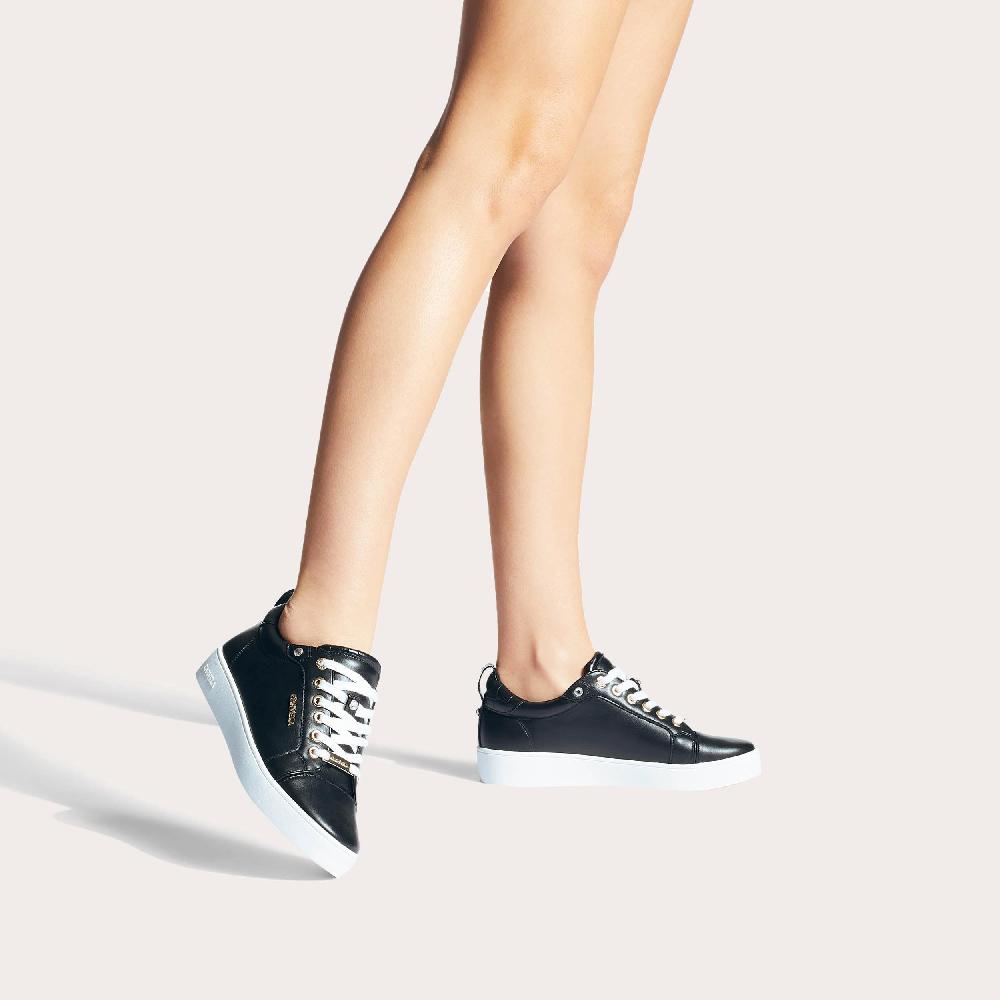 Carvela JOYFUL Black Gem Detail Trainers By CARVELA