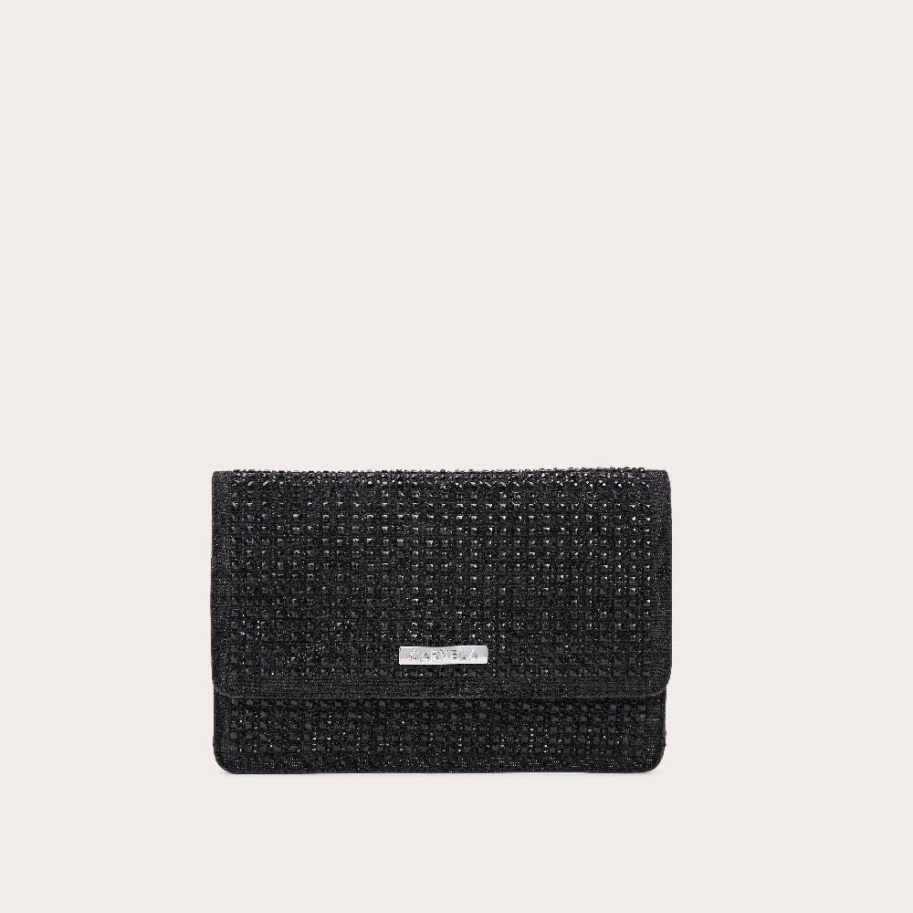 carvela KIANNI CLUTCH Black Jewelled Clutch Bag by CARVELA