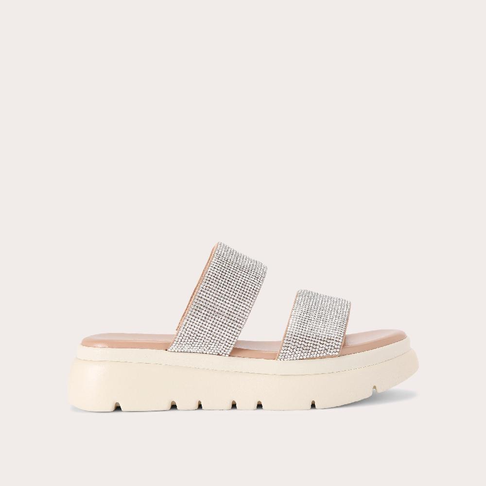 carvela KRYPTON Crystal Slip On Sandal by CARVELA COMFORT