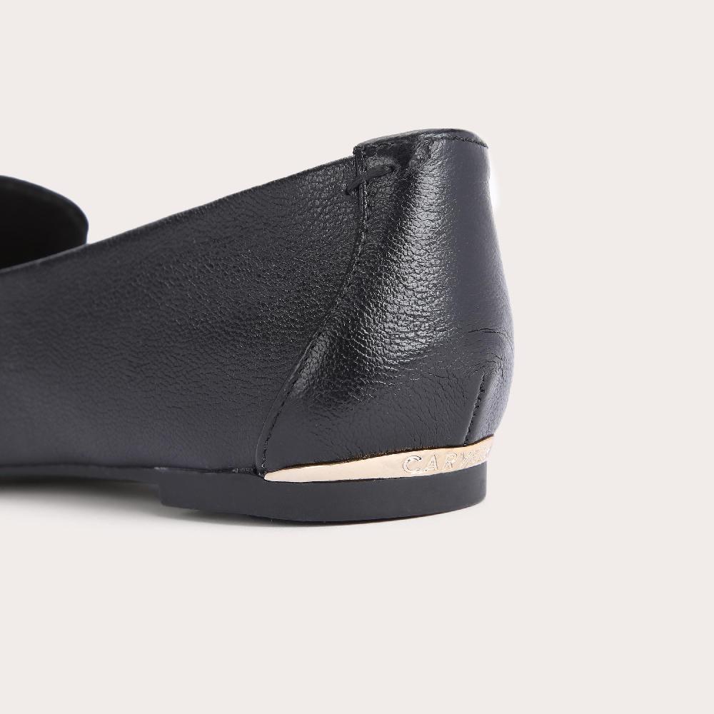 Carvela LANDED 2 Black Pointed Toe Flats By CARVELA
