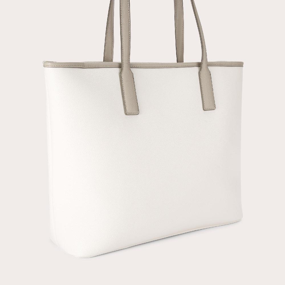 Carvela LARGE FRAME SHOPPER Large Bone Tote Bag By CARVELA