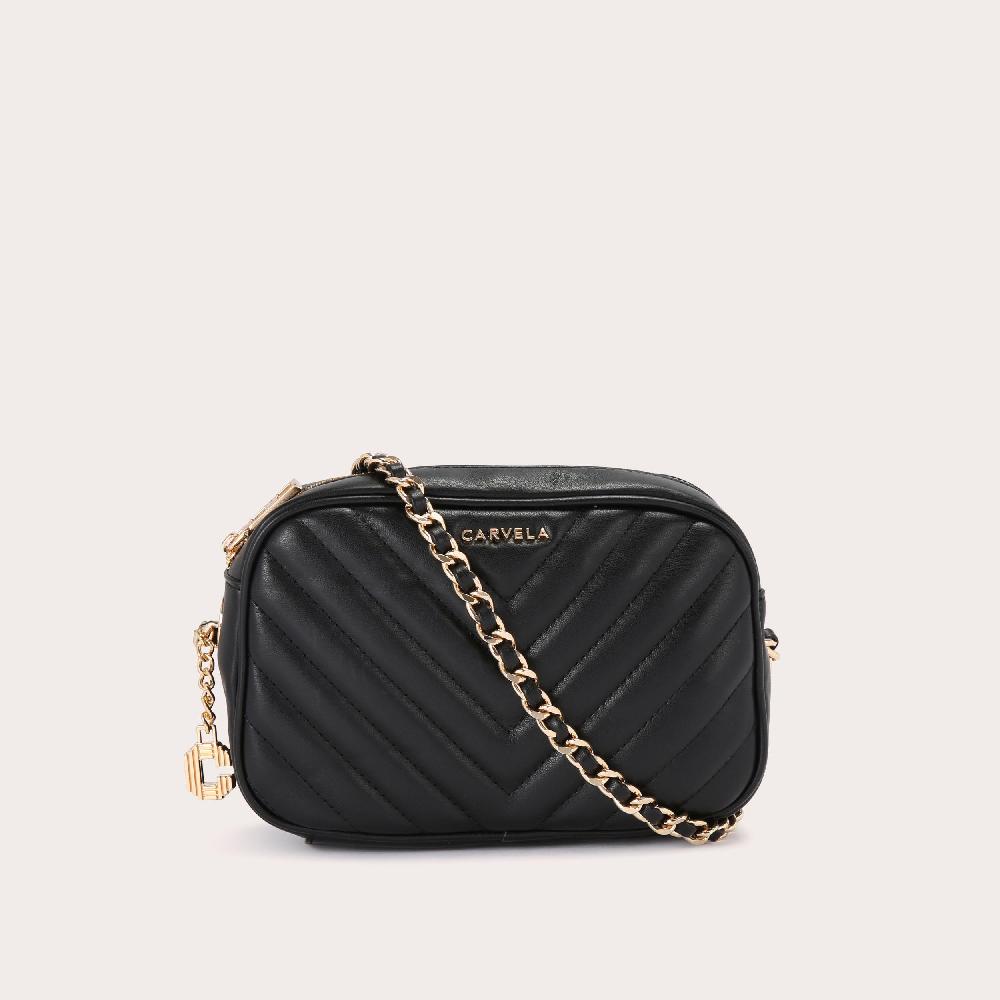 carvela LOLA CROSS BODY Black Cross Body Bag by CARVELA