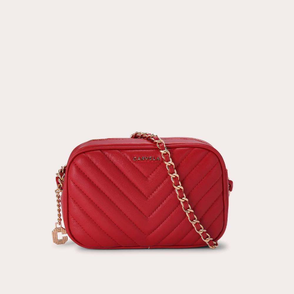 carvela LOLA CROSS BODY Red Cross Body Bag by CARVELA