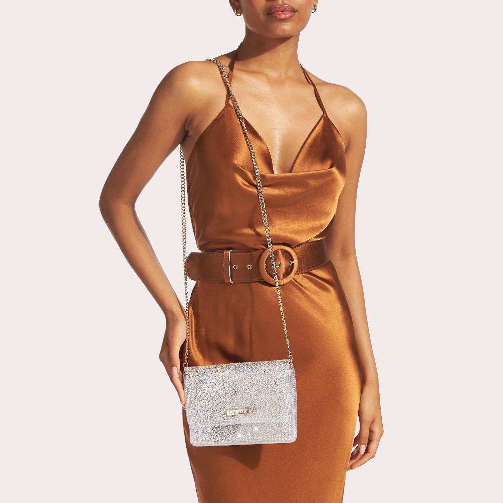 Carvela LOVEBIRD CLUTCH Transparent Clutch Bag By CARVELA