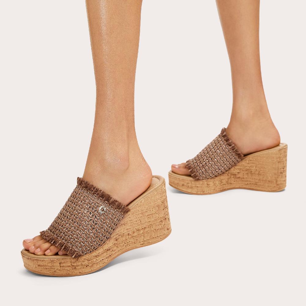 Carvela MAPLE WEDGE Brown Wedge Heel By CARVELA COMFORT