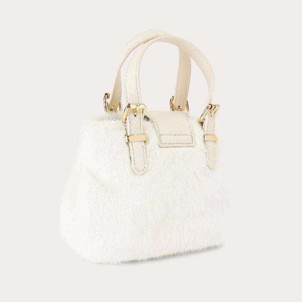 Carvela MARIA MICRO FUR Faux Fur Micro Bag By CARVELA