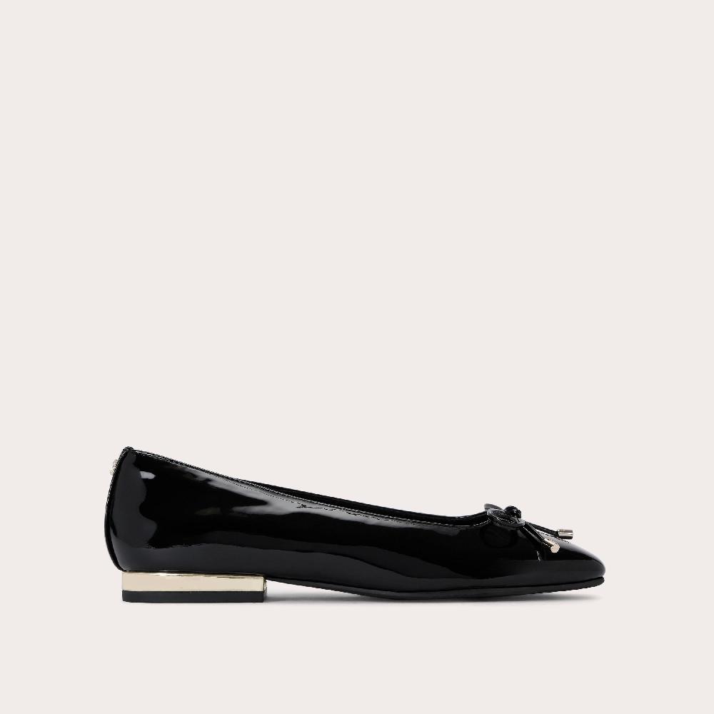 carvela MELANIE BALLERINA Black Patent Slip On Ballerina Flat by CARVELA
