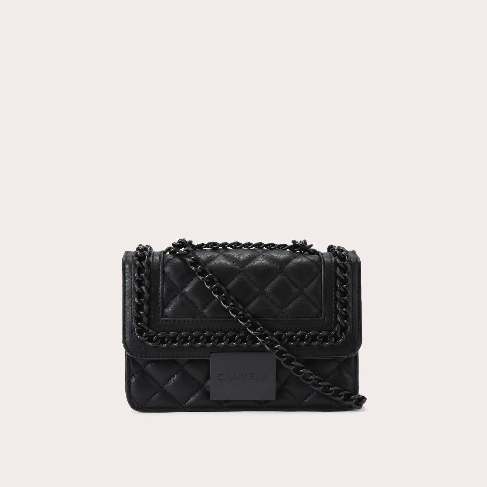 carvela MINI BAILEY DRENCH Black Drench Cross Body Bag by CARVELA