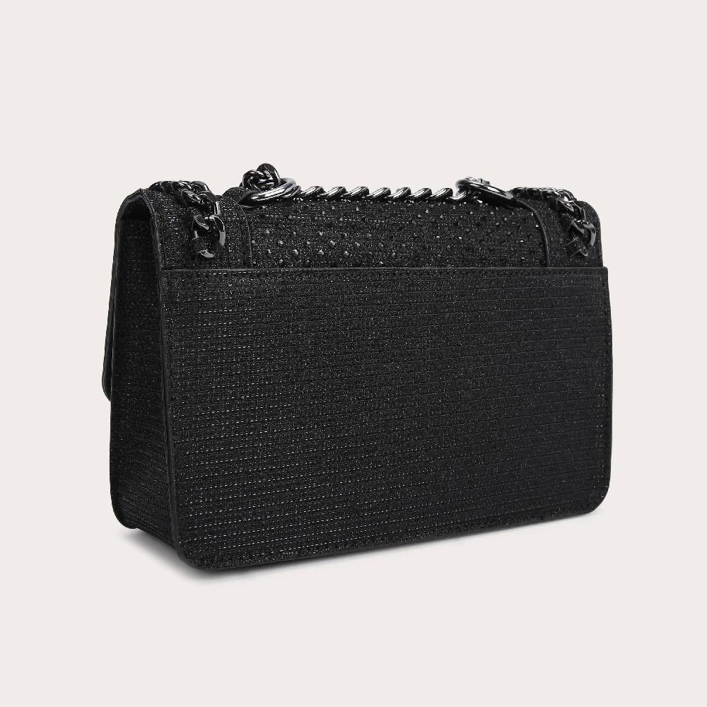 Carvela MINI BAILEY X BODY Black Embellished Cross Body Bag By CARVELA