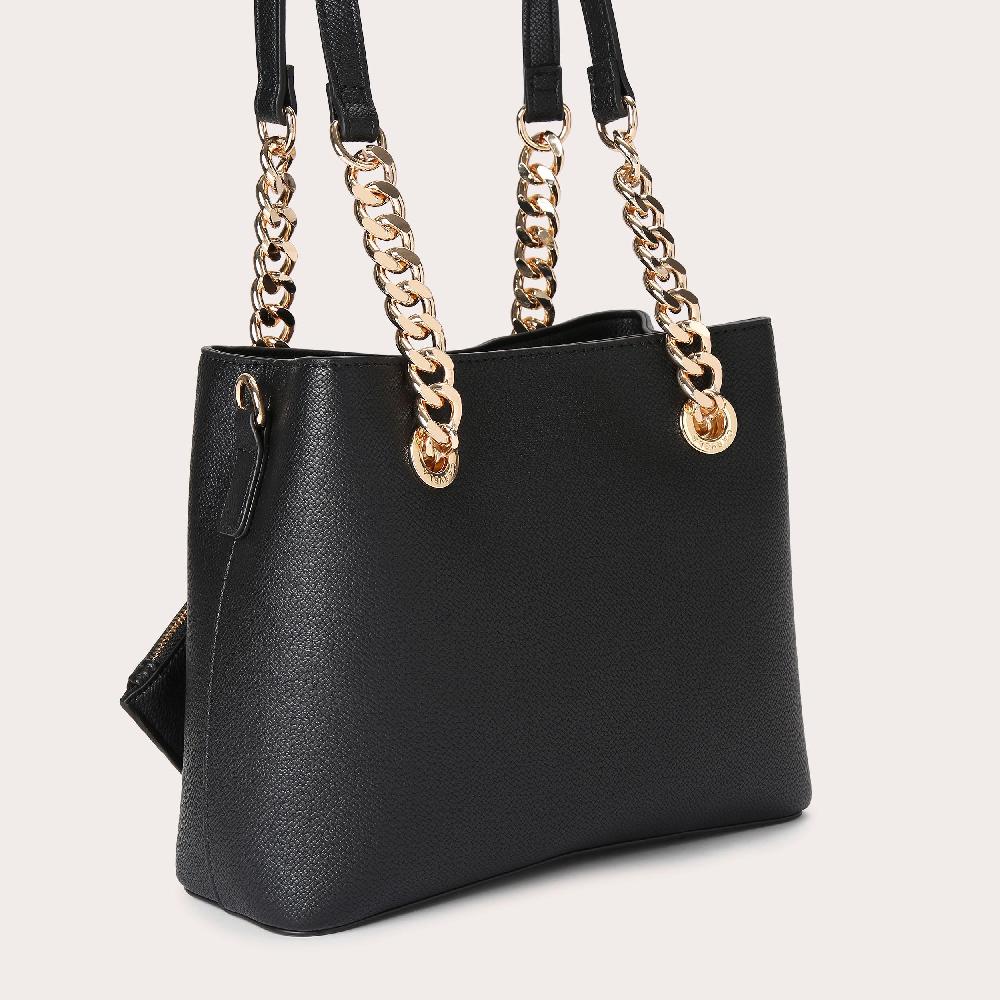 Carvela MINI CAMMIE 3 Black Mini Tote Bag By CARVELA