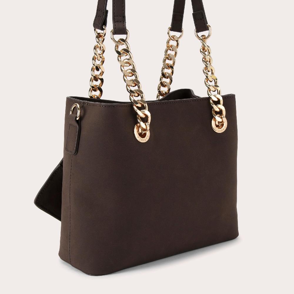 Carvela MINI CAMMIE 3 Brown Mini Tote Bag By CARVELA