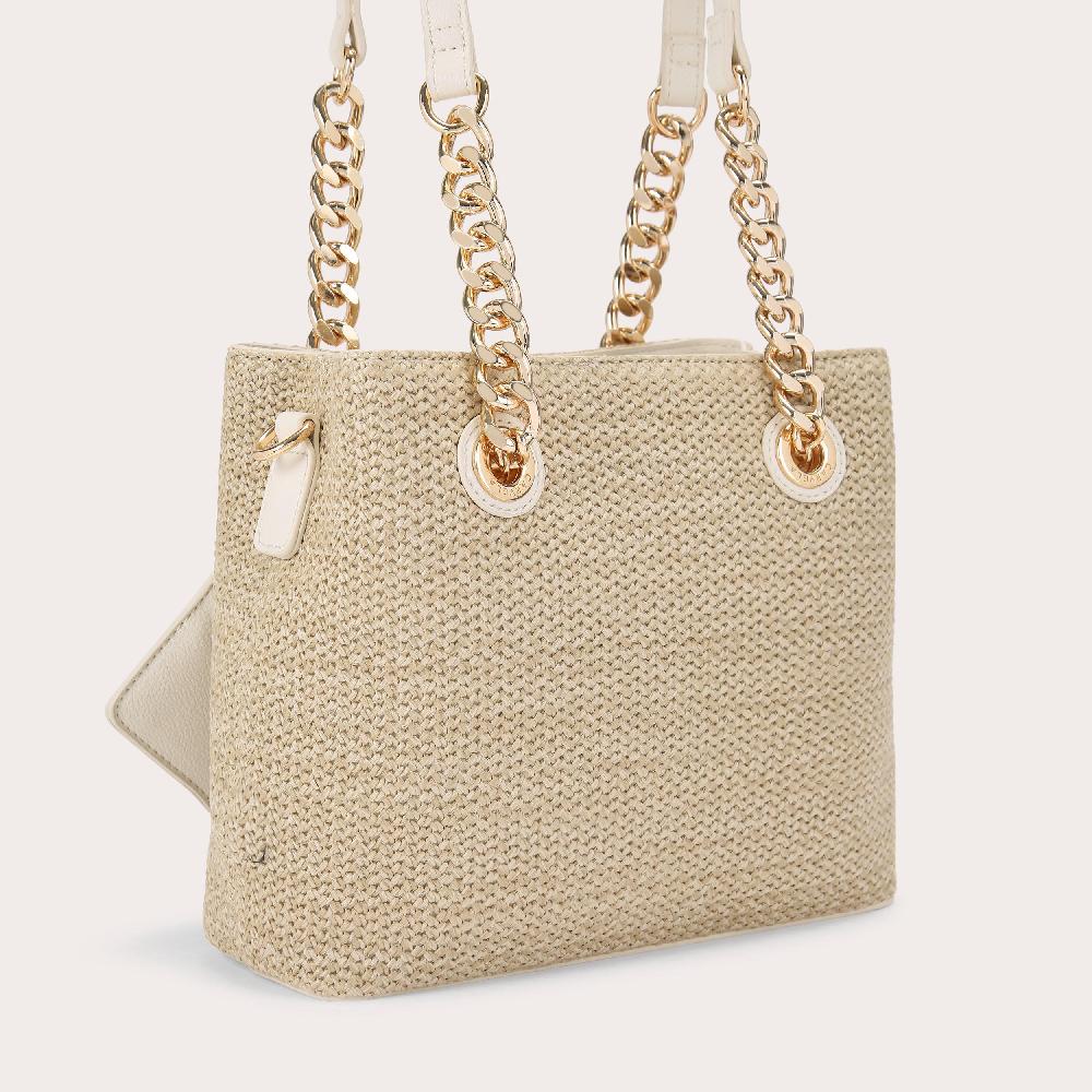 Carvela MINI CAMMIE 3 Raffia Tote Bucket Bag By CARVELA