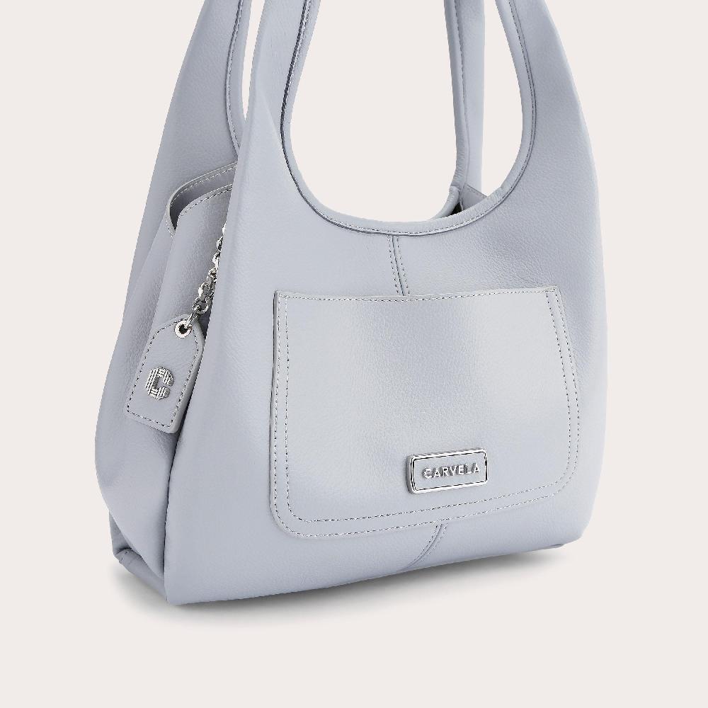 Carvela MINI MILANO Grey Mini Shoulder Bag By CARVELA
