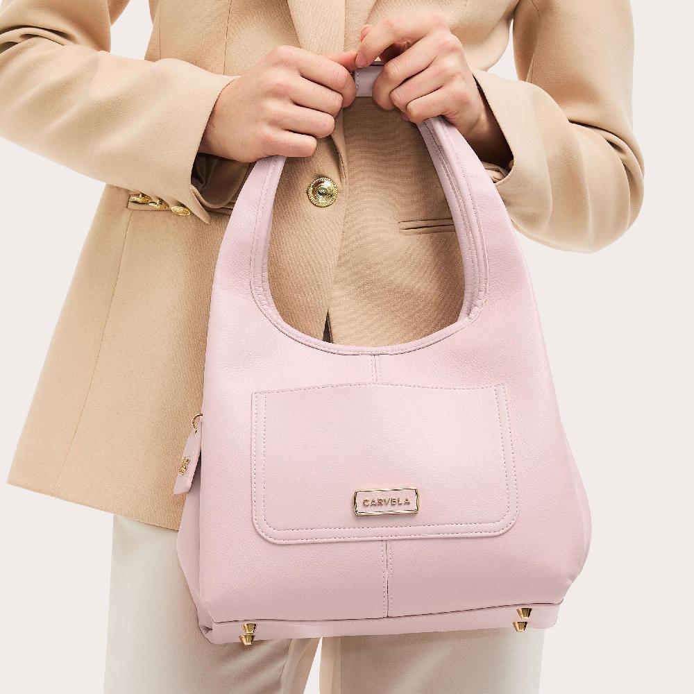Carvela MINI MILANO Pink Mini Shoulder Bag By CARVELA