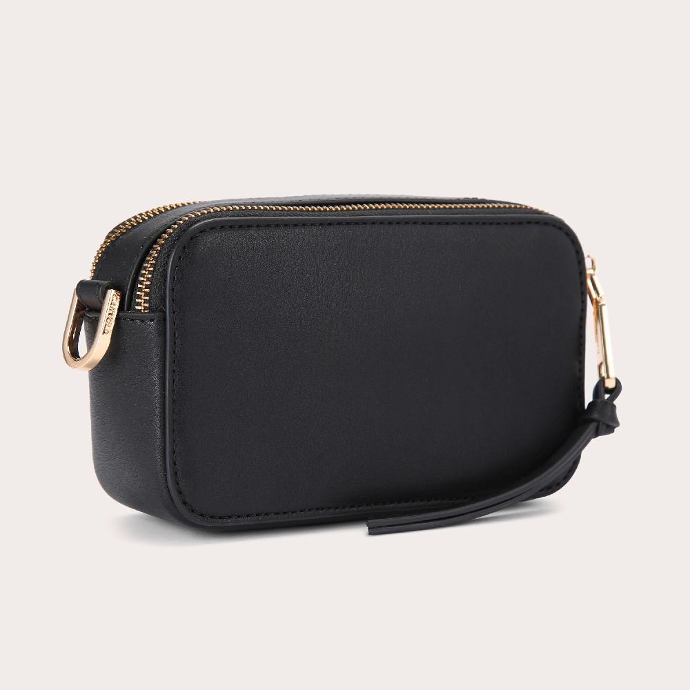 Carvela MINI ROMA CIRCLE Black Camera Bag By CARVELA