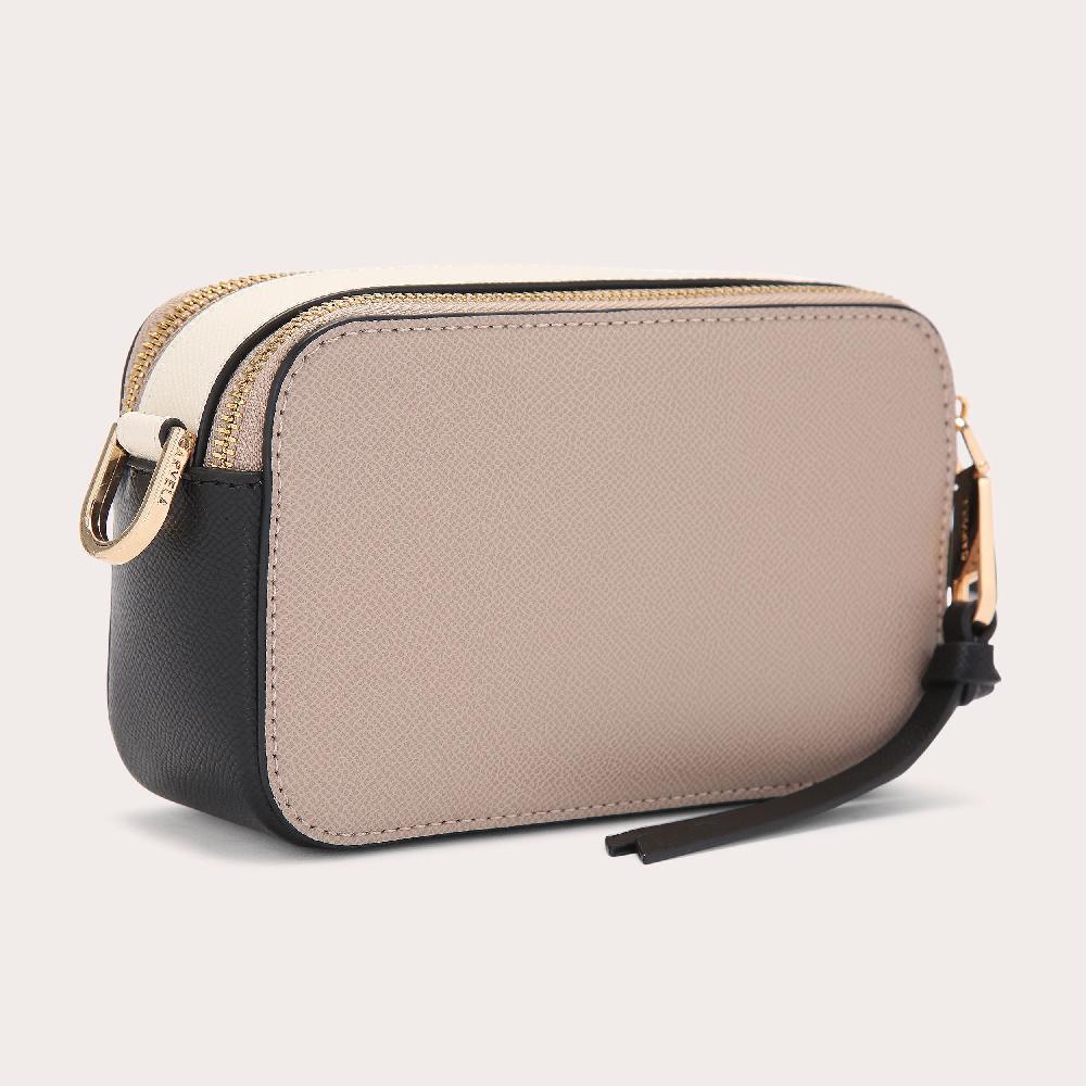 Carvela MINI ROMA RECTANGLE Taupe Camera Bag By CARVELA