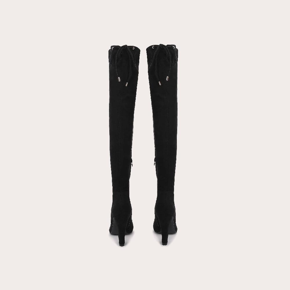 Carvela PAMMY Black High Heel Over The Knee Boots By CARVELA