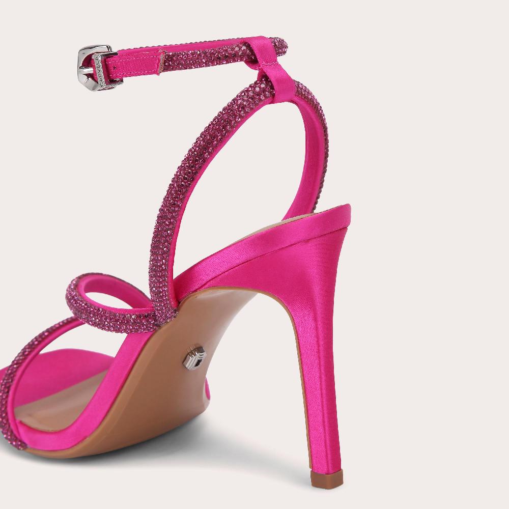Carvela PAPARAZZI Fuchsia Pink Crystal Heel By CARVELA