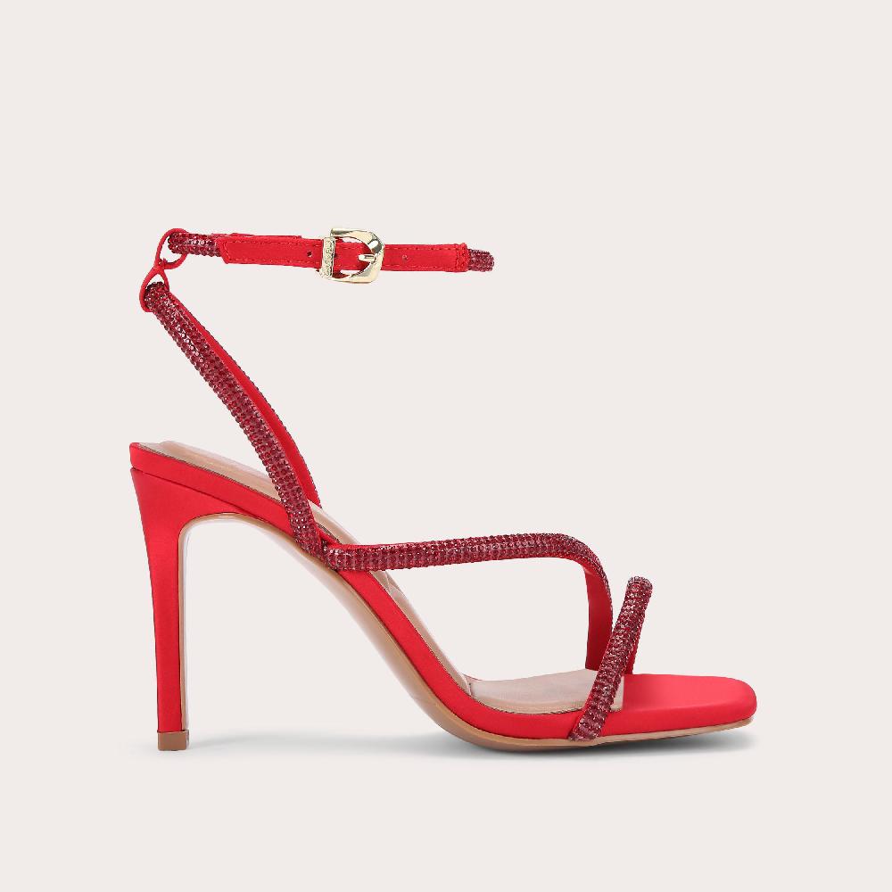 carvela PAPARAZZI Red Crystal Jewel Heel by CARVELA