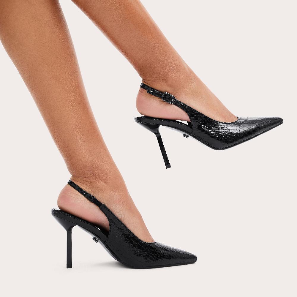 Carvela PASSION SLING COURT Passion Sling Court Black By CARVELA