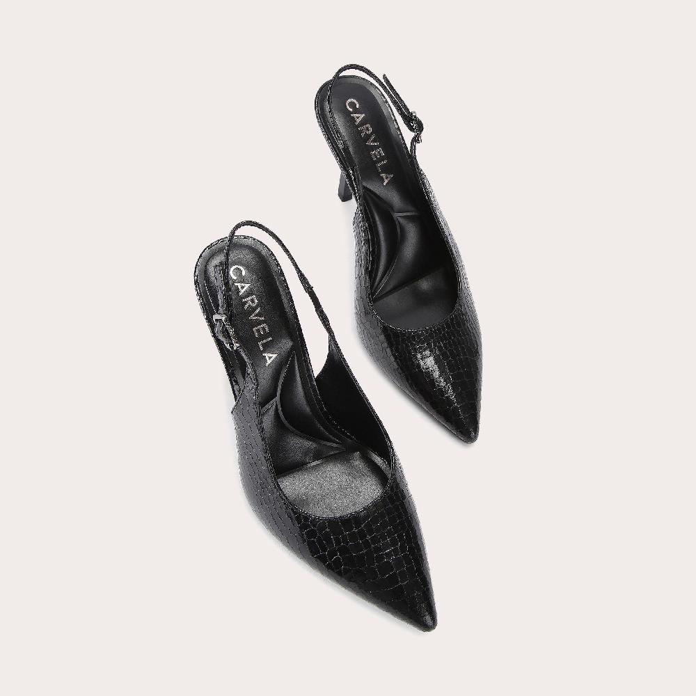 Carvela PASSION SLING COURT Passion Sling Court Black By CARVELA